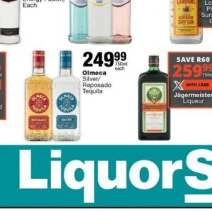 Tequila at Checkers