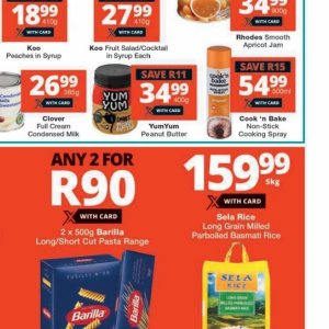Peanut butter at Checkers