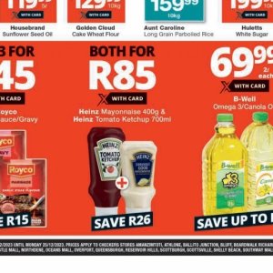 Mayonnaise at Checkers
