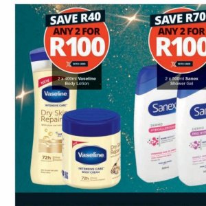 Body lotion dove  at Checkers