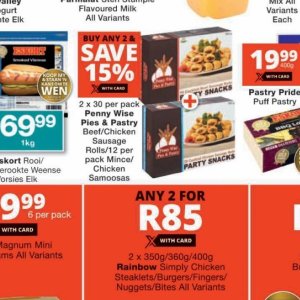 Pastry at Checkers