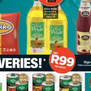 Olive oil at Checkers