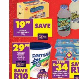 Margarine at Shoprite