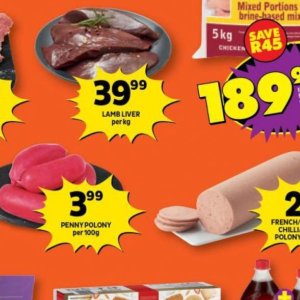 Lamb at Shoprite