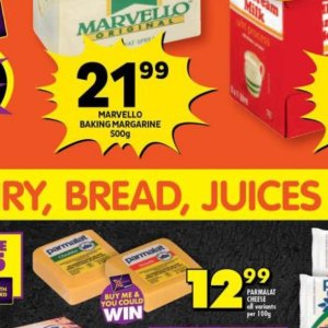 Margarine at Shoprite