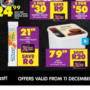 Pastry at Shoprite