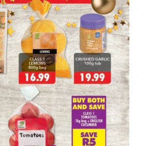 Garlic at Shoprite