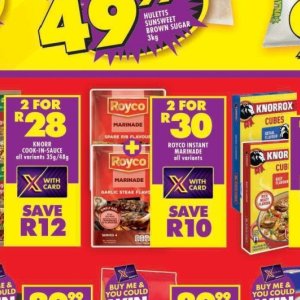 Marinade at Shoprite