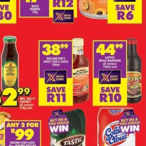 Marinade at Shoprite