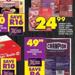Sandwich at Shoprite