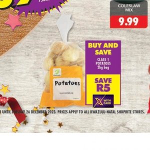 Potatoes at Shoprite