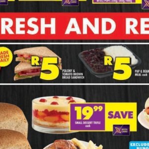Sandwich at Shoprite