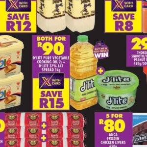 Olive oil at Shoprite