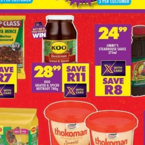 Beetroot at Shoprite