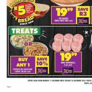 Salad at Shoprite