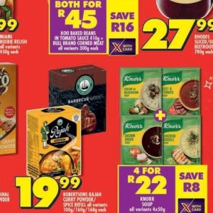 Spices at Shoprite
