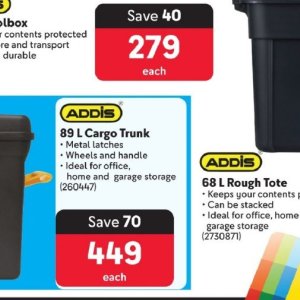 Trunk at Makro