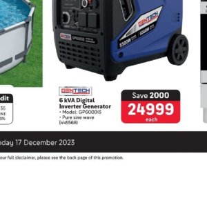 Generator at Makro