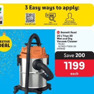 Vacuum cleaner at Makro