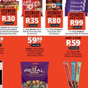 Chocolate at Checkers