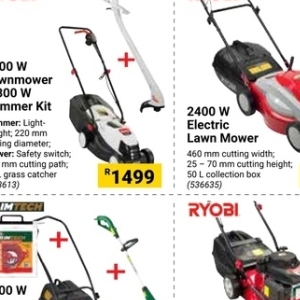 Builders warehouse deals electric lawn mowers