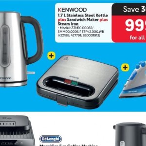 Delonghi kettle deals and toaster makro