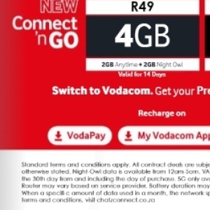 Router at Vodacom