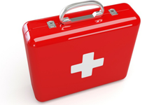 First aid set