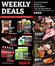 Catalogue Oxford freshmarket