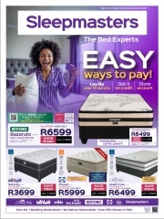 Catalogue Sleepmasters Stellenbosch