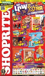 Catalogue Shoprite Mkuze